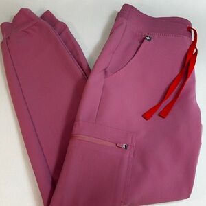 Figs Women’s Zamora Technical Collection Jogger Scrub Pants PO#1782 Dusty Pink